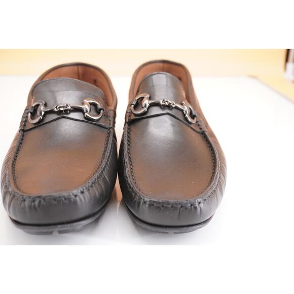 To Boot New York Noshua Black Leather Men\'s Penny Bit loafers Size 13 Driver main image 6